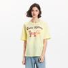 Semir Short Sleeve T-Shirt Women Mid-Length Pattern Cute Retro 2025 New Summer Moisture Wicking Loose Top Niche Style