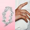 925 Silver Stackable Infinite Heart Daisy Flower Ring for Women Original Silver 925 Rings Brand Jewelry Gift