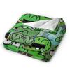 BFDI Battle for Dream Island Druckdecke für Männer Frauen Warm Gemütlich Flauschig Überwurfdecken für Sofa 50x60 Zoll Mehrere Größen