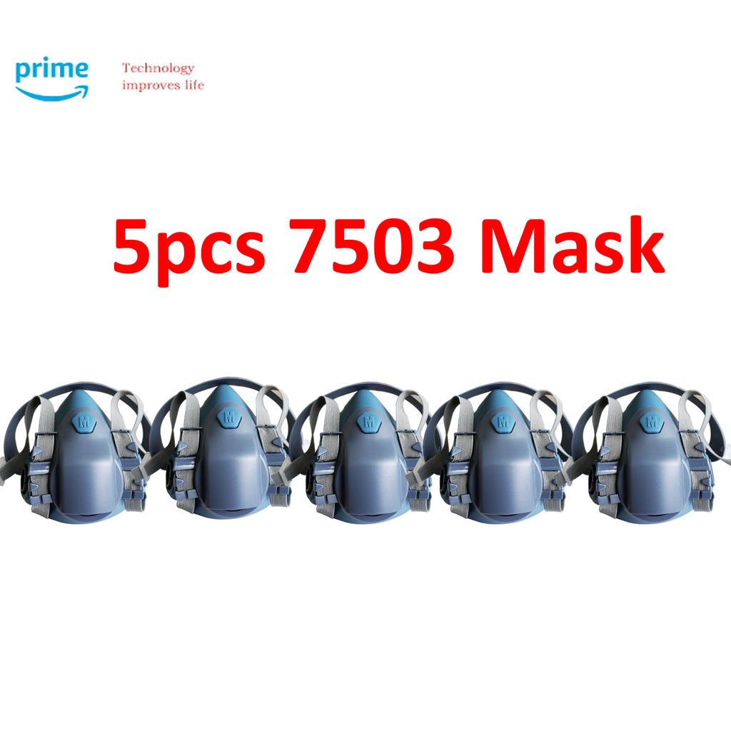 7503  Chemical Respirator Protective Mask Industrial Paint Spray Can Matched with 6000 Filter Anti Organic Gas