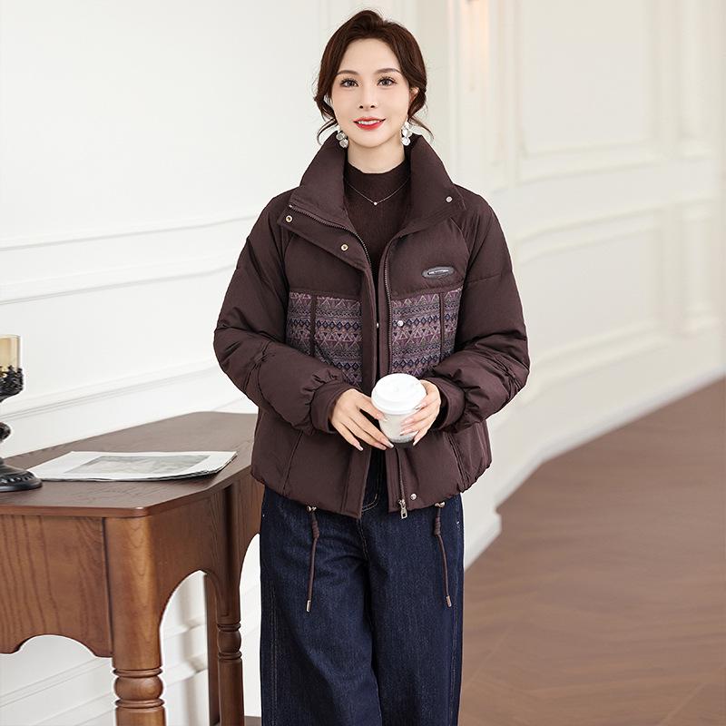 

Women’s Winter Cotton Jacket 2026: Elegant & Dignified Middle-Aged Mother s Coat - Noble Lady Brand 3XL [135-145 lbs]