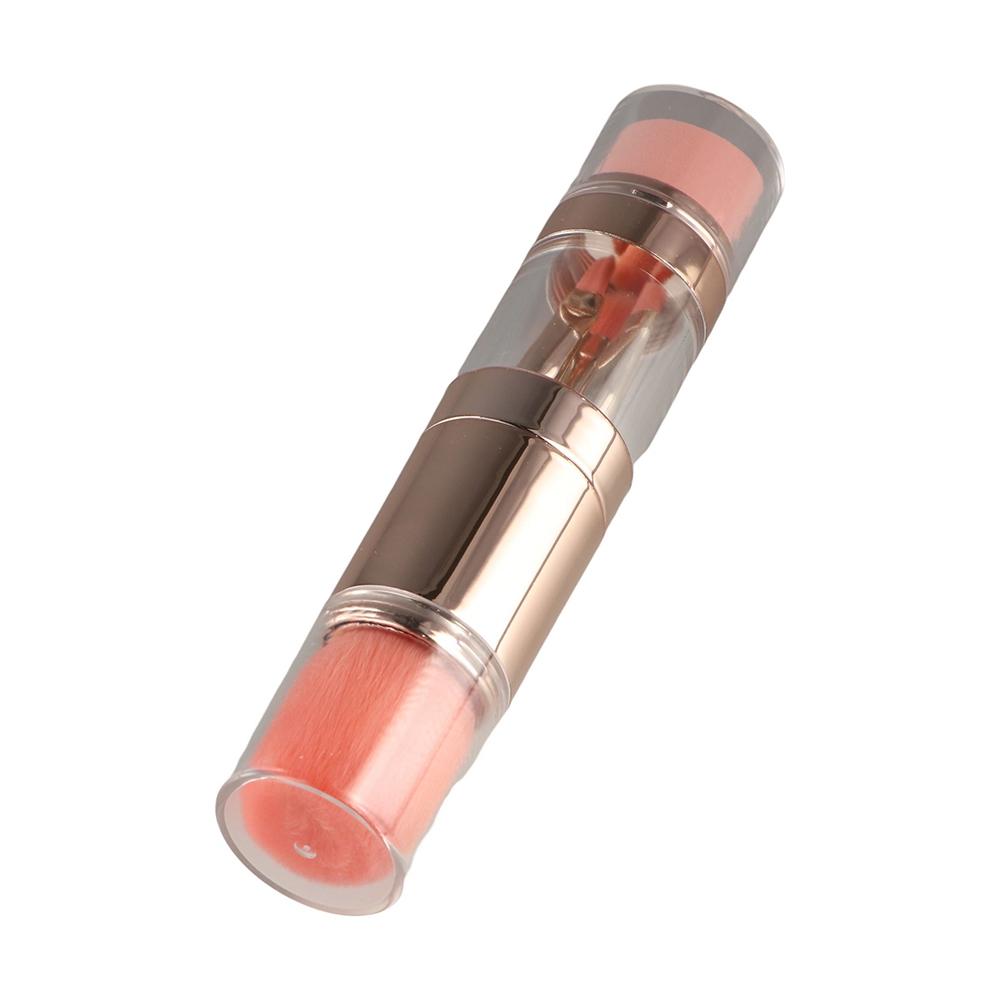 Splicing 5 In 1 Makeup Brush Multifunctional Dustproof Lip Gloss Brush Eye Shadow Applicator with Protect Cap
