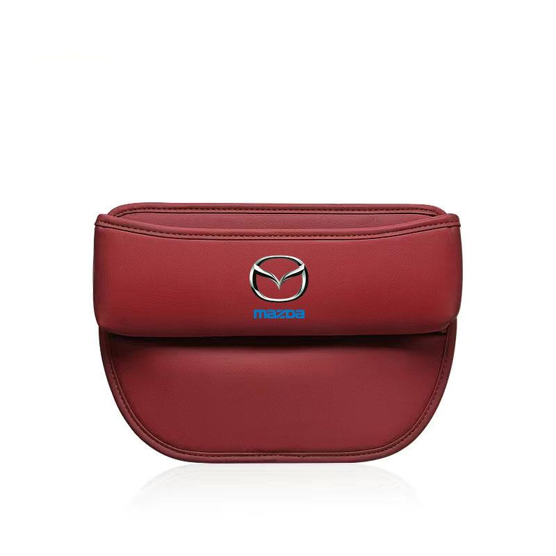 Car Seat Crevice Storage Box Seat Gap Slit Pocket Catcher Organizer For Mazda 2 3 4 5 6 7 8 323 626 CX5 CX7 CX9 RX8 MX3 MX5