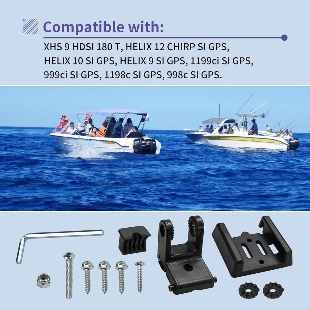 7400931 MHX XNT Staffa per Trasduttore da Barca, per Trasduttori Modello XHS per XNT 9 20, XNT 9 20 T, XNT 9 QB 90 T, XNT 9 QB 90