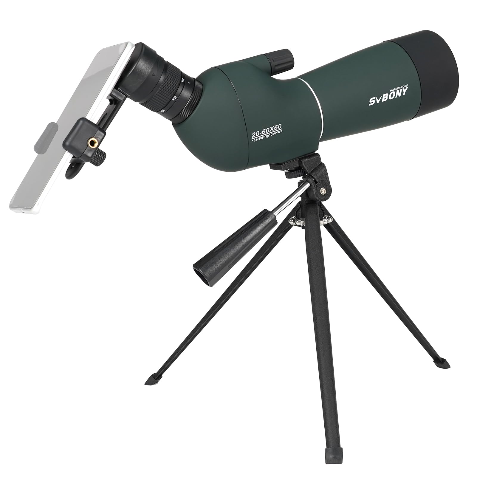 

SVBONY SV28PLUS Field Scope Spotting Scope Telescope FMC Wine Red BAK4 Prism IP65 Waterproof Wild Bird Watching Archery Nature Observation Comes with армія зелений колір
