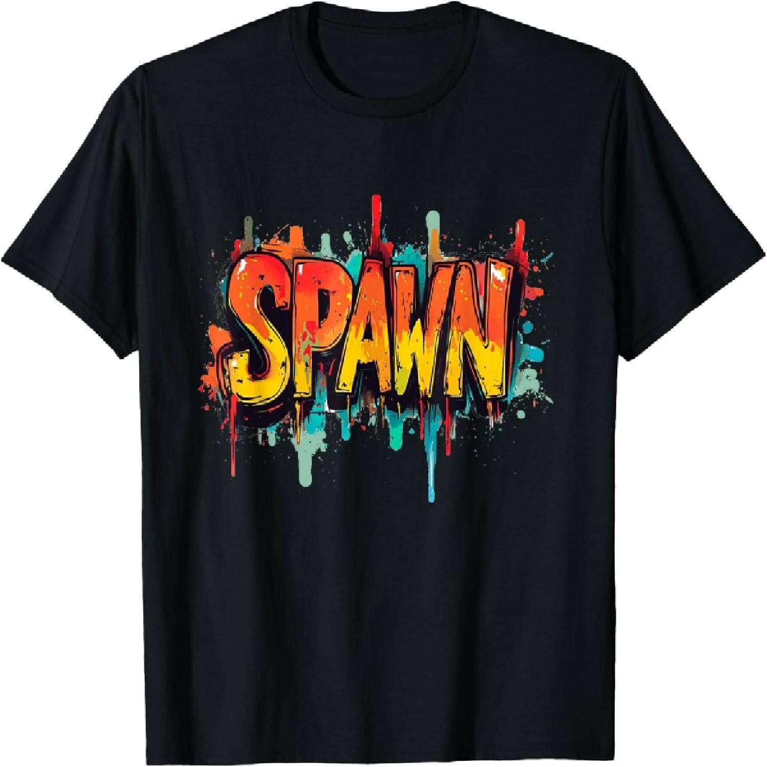 Colorful Game Spawn Costume T-Shirt S