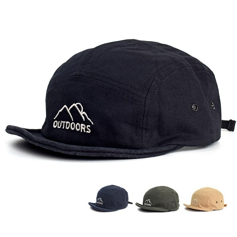 Japanese Style Short Brim Baseball Caps Men Women Sunshade Golf Peaked Cap Cotton Outdoor Mountaineering Duckbill Visors Hat