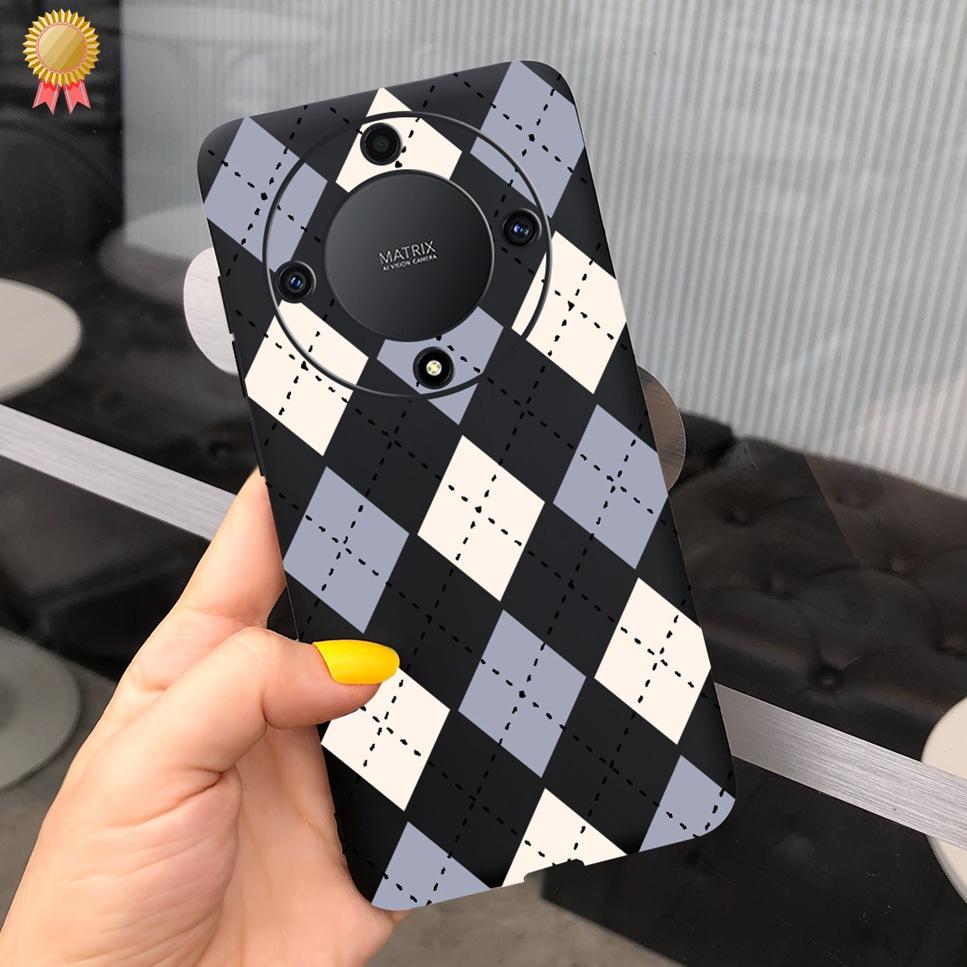 Luxury Case For Honor X9a Soft TPU Capa COOL New Cute Animal Painted Back Coque For Honor X9a X8A X7A 9XA 8XA 7XA  Bumper Bags