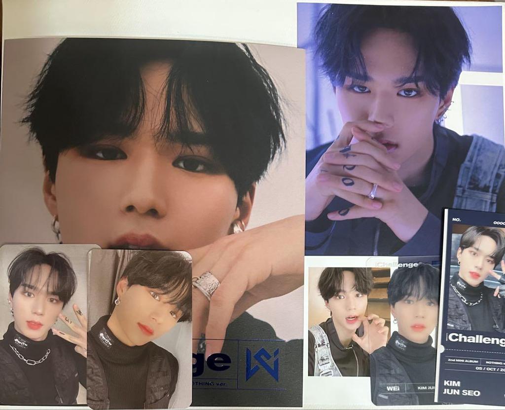 [USED] WEi Junseo 2nd Album Nothing Ver.