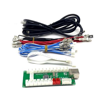 Joystick pro počítač, televizi, čip, nastavitelný napájecí zdroj, ovládací panel joysticku pro počítač, retro hra, DIY sada