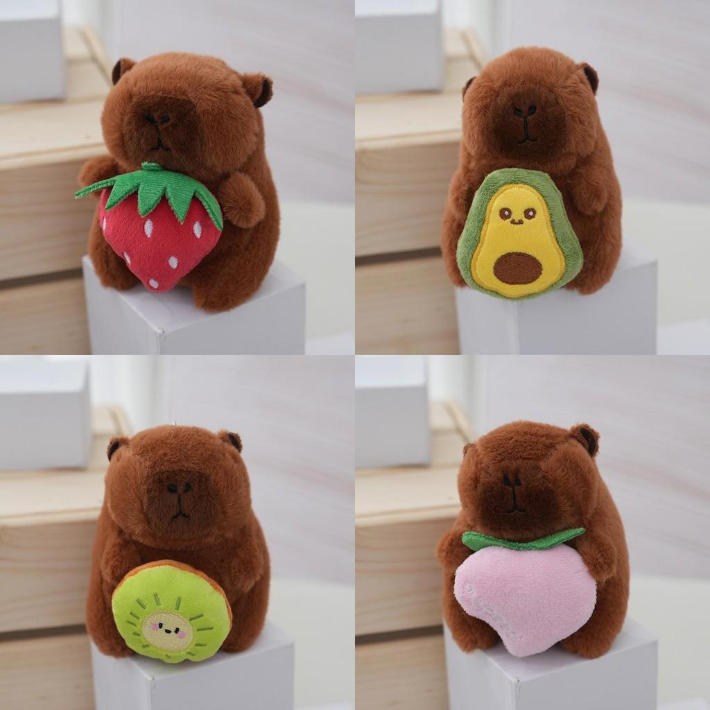 Quality Premium Capybara Plush Keychain With Soft Pp Cotton Filling Ideal For Gifts Kids