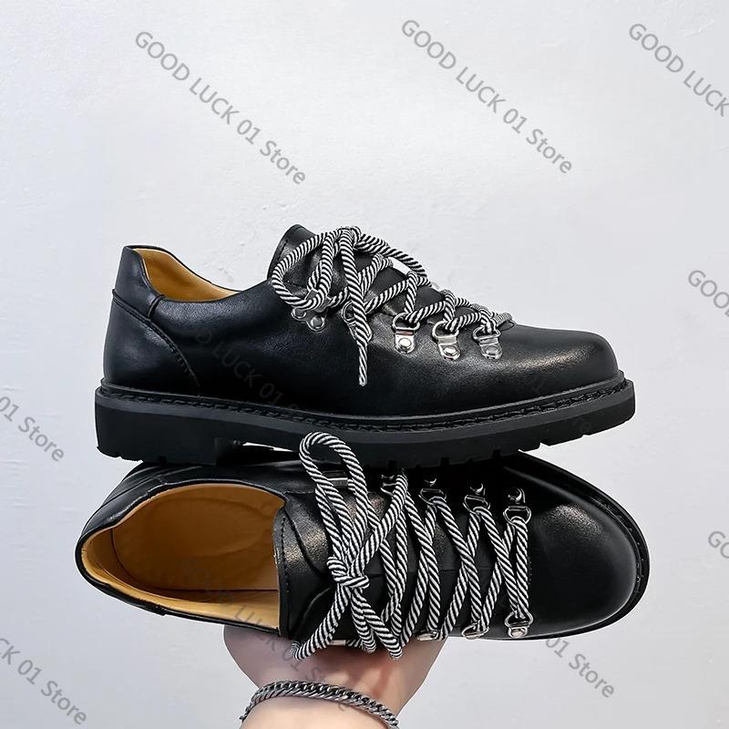 Fashion 2025 Genuine Leather Shoes For Man Big Size Leather Casual Shoe Fashion Business Oxford Shoe High Quality Designer Work Shoes