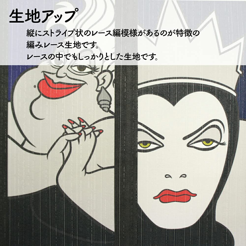 Noren Kobo Disney Villains Tapestry Poster Goods Noren Curtain Room Divider Curtain 85cm Wide 150cm Long VILLAINS 8 Evils 95713