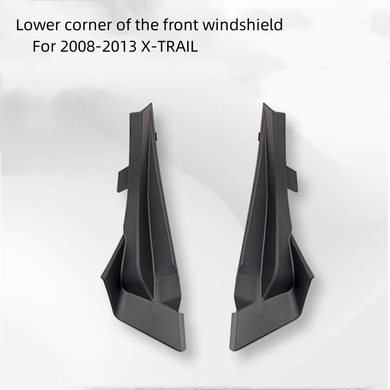 For Nissan 2008-2013 X-TRAIL T30 Front Windshield Lower Corner Fender Decorative Panel Windshield Wiper Deflector