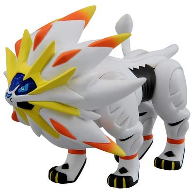 Takara Tomy Moncolle Figure Ages 4 and Meets Toy Safety ST Mark TAKARA TOMY "Pokémon ML-14 Solgaleo" Pokémon Toy, Up, Standards, Certified, Pokémon