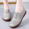 Lässige Damen-Einzelschuhe mit weicher Sohle und Ausschnitten, 35-41
