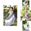 Ethnic Style Shawl For Women Lightweight Summer Scarf With Print Design For Travel And Beach
