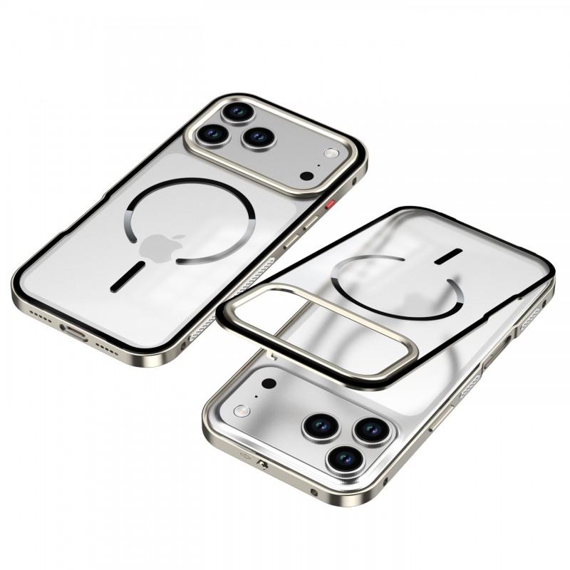 Metallic Matte Hard Case IPhone 18 Pro Max With Magnetic Snap-on Design Heat Dissipation Detachable Frame