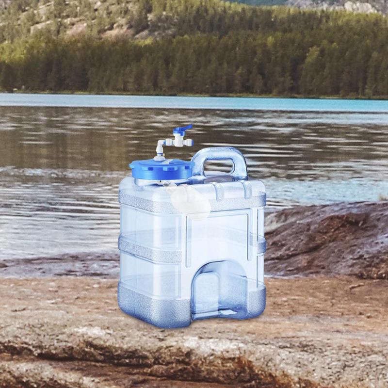 Tragbarer Wassertank Großes Fassungsvermögen Heimtee-Tisch Wasserspeicherfass Camping Survival BBQ Picknick Wohnmobil Wasserflasche