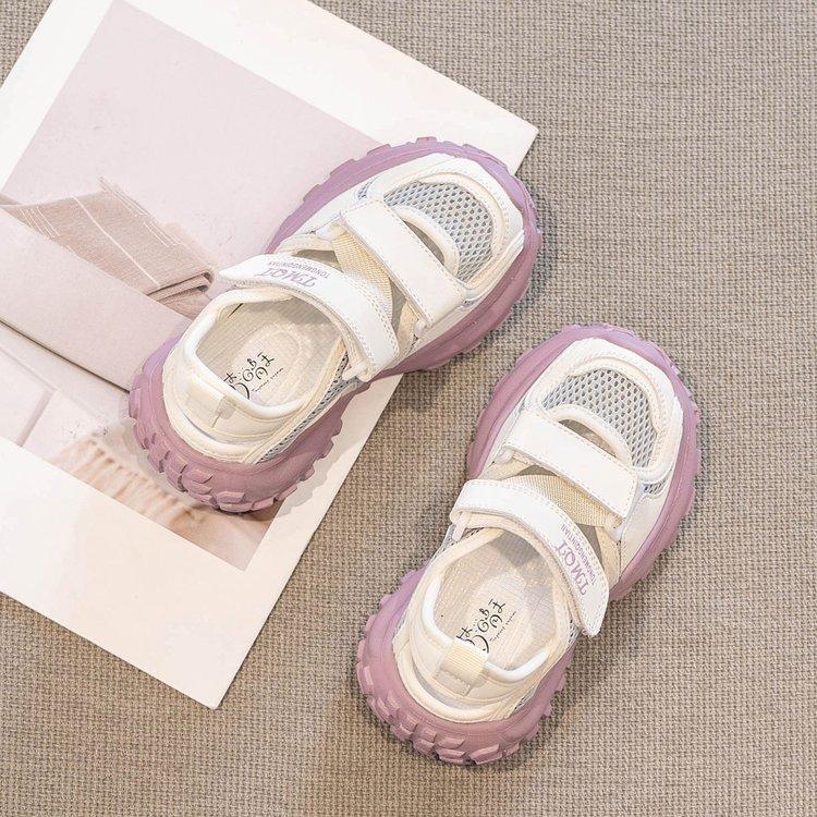 Girls sandals summer 2025 new children's sports shoes thin shoes girls breathable summer baby girl summer shoes