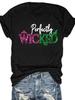 Women's Round Neck Pure T-shirt, Simple Design Versatile Essential, Suitable for Daily Leisure  Must-have for Summer Parties
