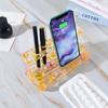 4Pcs/set Multi-Functional Pen Holder Resin Molds Storage Box Pencil Holder Silicone Mold Resin Casting Art for DIY Pen