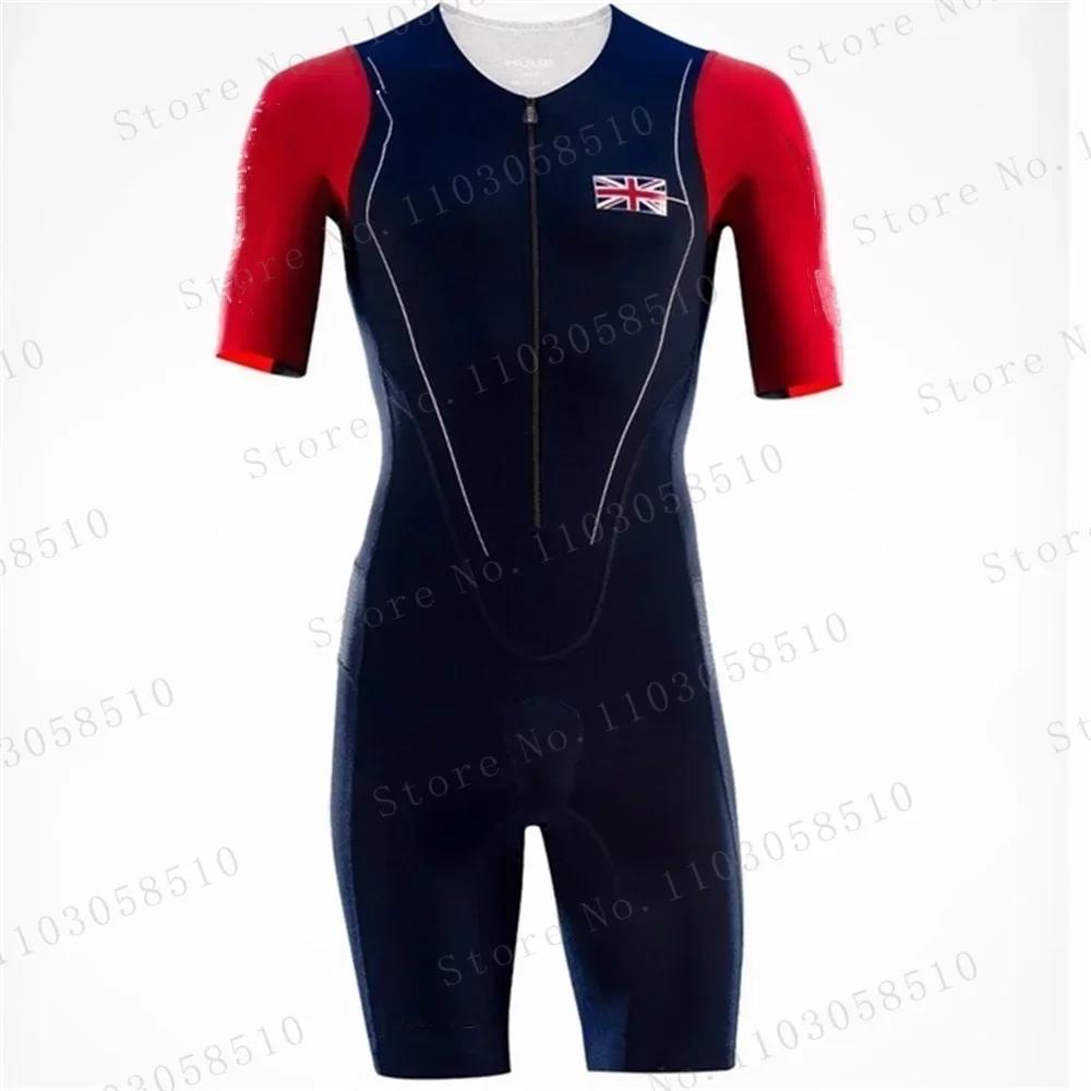 2024 Męski Kombinezon Rowerowy Szybkoschnący Triathlon Góry Sportowy Kostium Rowerowy Skinsuit pro Mtb Jazda Kombinezon Ropa Ciclismo