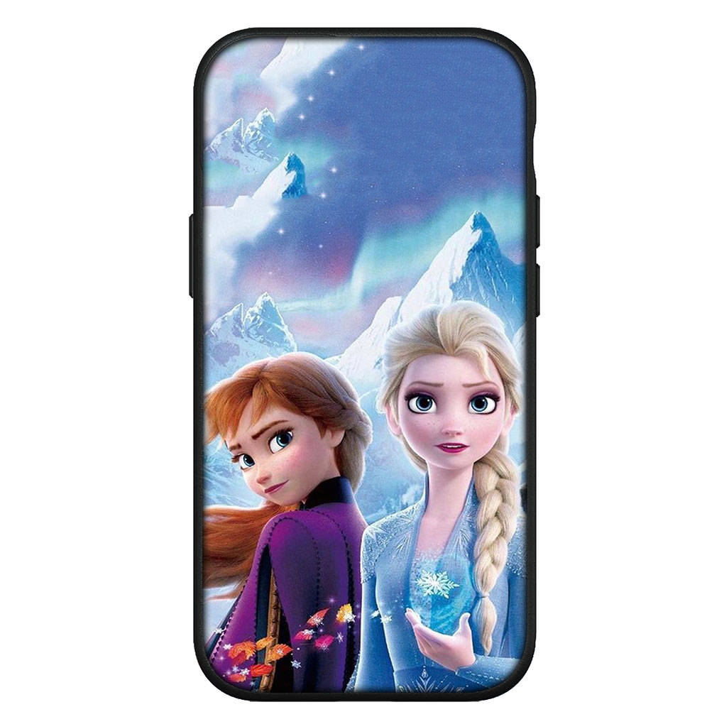 For Samsung Galaxy S24 S23 iPhone 16 15 14 Xiaomi Redmi Note 13 12 11 10 8 Plus 9 Pro Max X XR 14C Phone Case Lovely Elsa Anna Olaf OPPO Huawei Cover