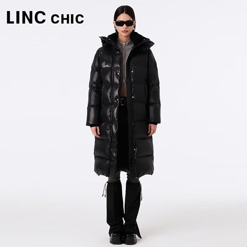 Jinyujie Women's Long Thickened Puffer Down Jacket
