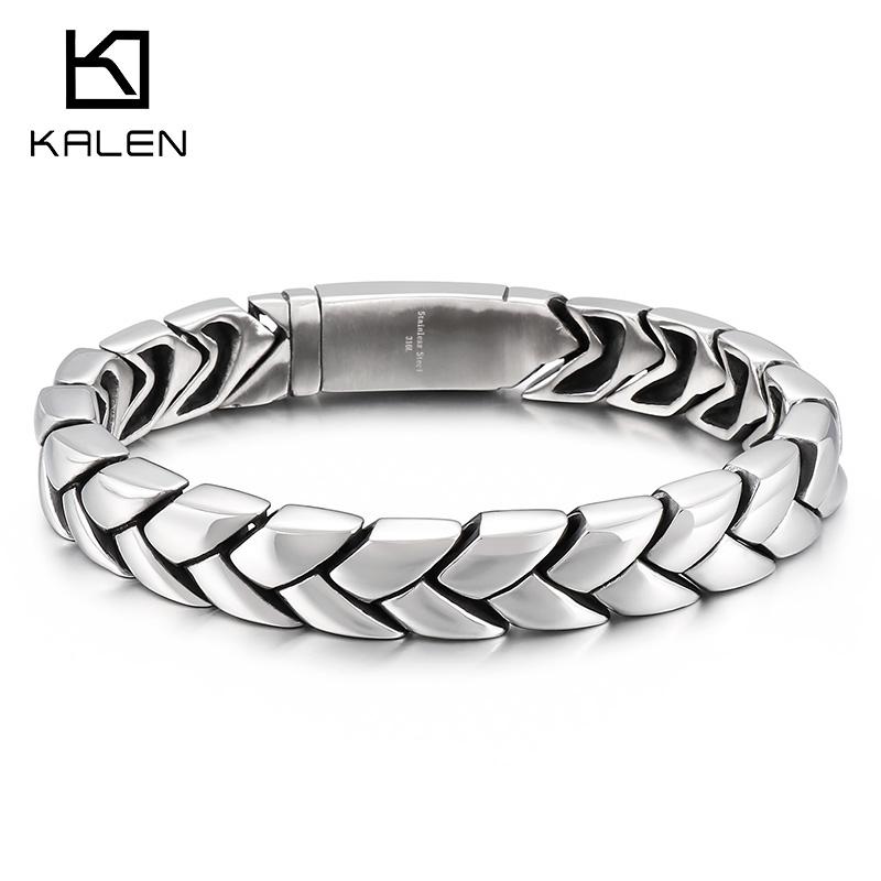 11mm Gegoten Gepolijste Kleine Ketting Armband Heren RVS 316L Trendy Sieraden Nieuwste
