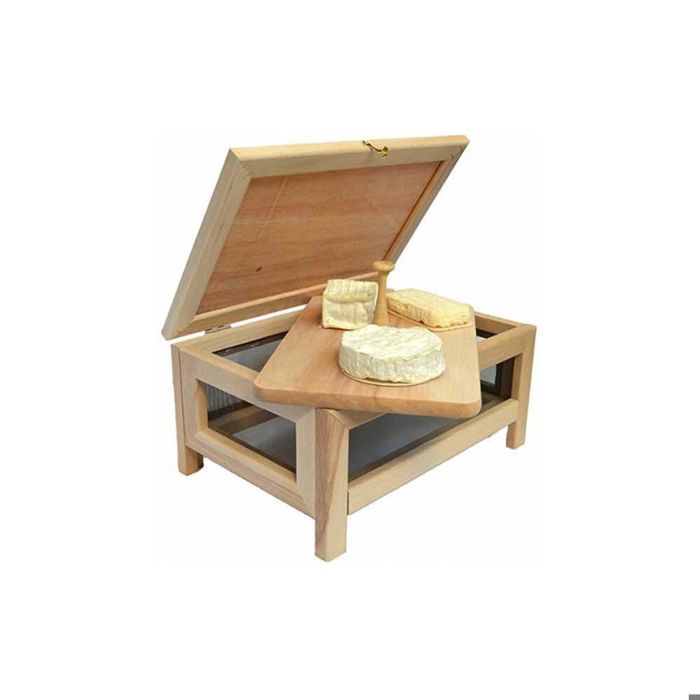 CAVE A FROMAGE AVEC PLATEAU SERVICE BOIS