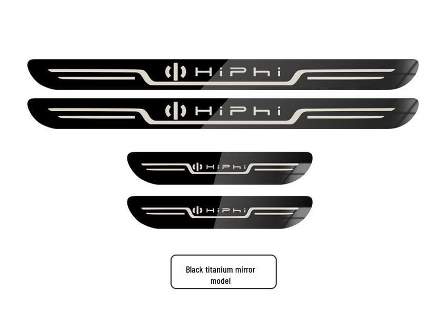 HiPhi Y X Z Interior Welcome Pedal Sill Strip for Car Modification