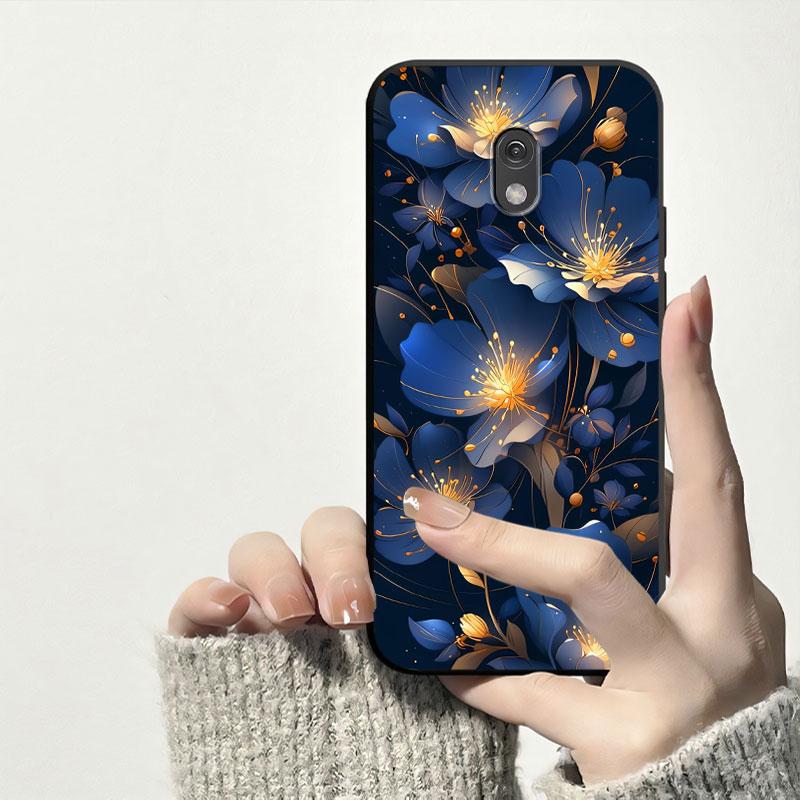 Protezione Per Nokia 215 4G Custodia Per Nokia 225 4G Antiurto Morbido Silicone Cover Posteriore TPU Custodia per Telefono Fiore Gatto Antipolvere Bumper