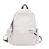 Schoolbag Korean version ins simple schoolbag female solid color campus large capacity primary school students fourth, fifth and sixth grades junior 