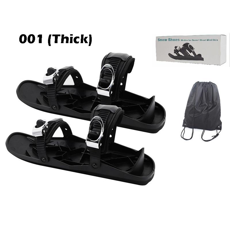 Winter Outdoor Sports Ski Boots with Nylon Metal Buckles and Adjustable Straps Ski Gear