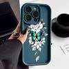 Butterfly Flowers Pattern Soft Silicone Case For iPhone 15 16 14 Pro Max 15 14 Plus 11 12 13 Pro 16E XR Shockproof Phone Cover