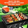 Blackstone Silicone Griddle Mat Set Truly Full-Coverage, Heavy-Duty, Food-Grade Griddle Mats & Cooking Surface Protective Covers