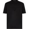 Ss25 Solid Color Embossed Short Sleeve T-Shirt Men Tops Black EM001040-AF13669-UC001
