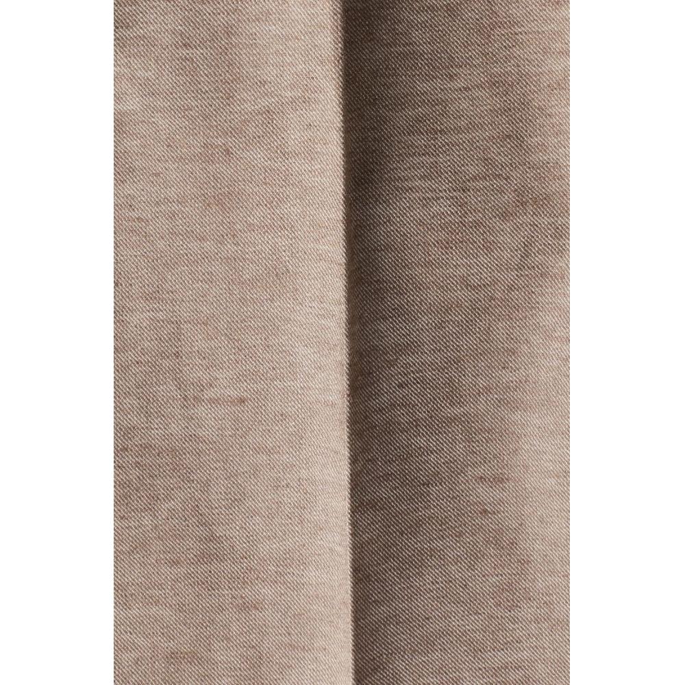 H M Linen Blend Tailored Pants Regular Fit Beige