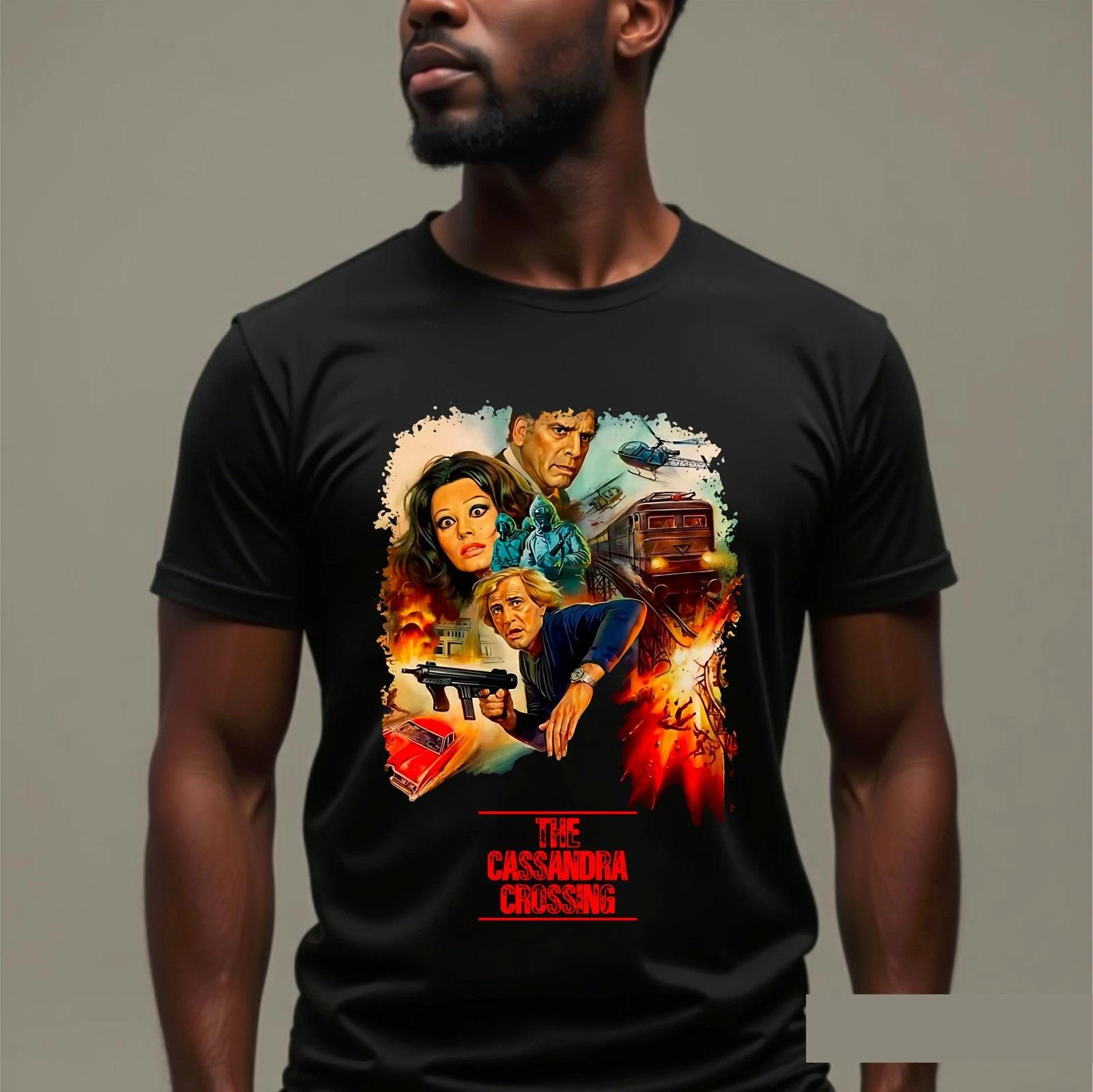 

The Cassandra Crossing (1976) Movie Poster Inspired T-Shirt Retro 80s TV Tee Top L