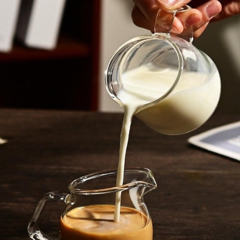 100/150ml Mini Coffee Cup with Slanted Spout Western Dining Condiment Pot Sauce Jug  Restaurant