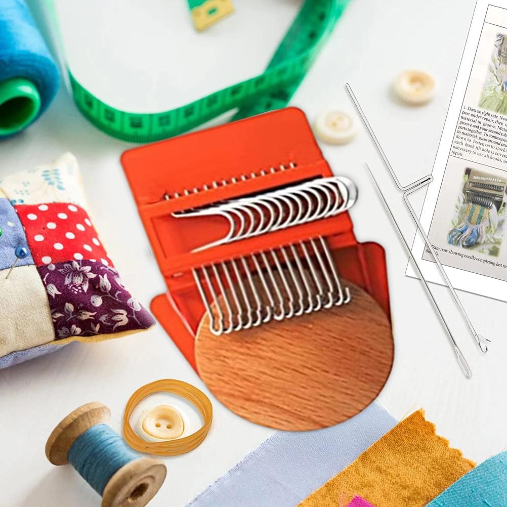 Mini Loom Weave Tool Kit Household Knitting Machine Loom Tamping Machine Speed Weave Tamping Machine