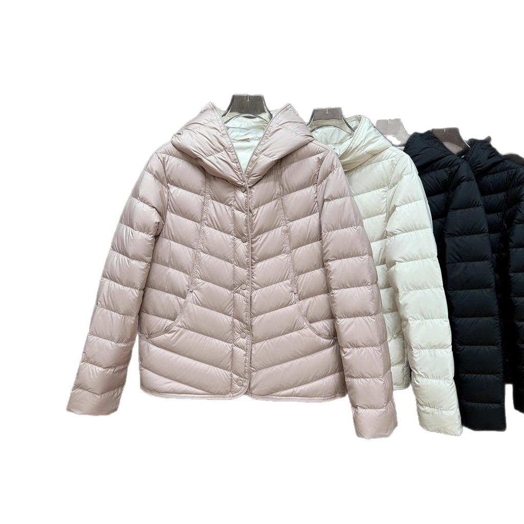 White Duck Down Light Down Jacket Women's Short Autumn and Winter New Ultra-light Coat Liner Small Coat Tide