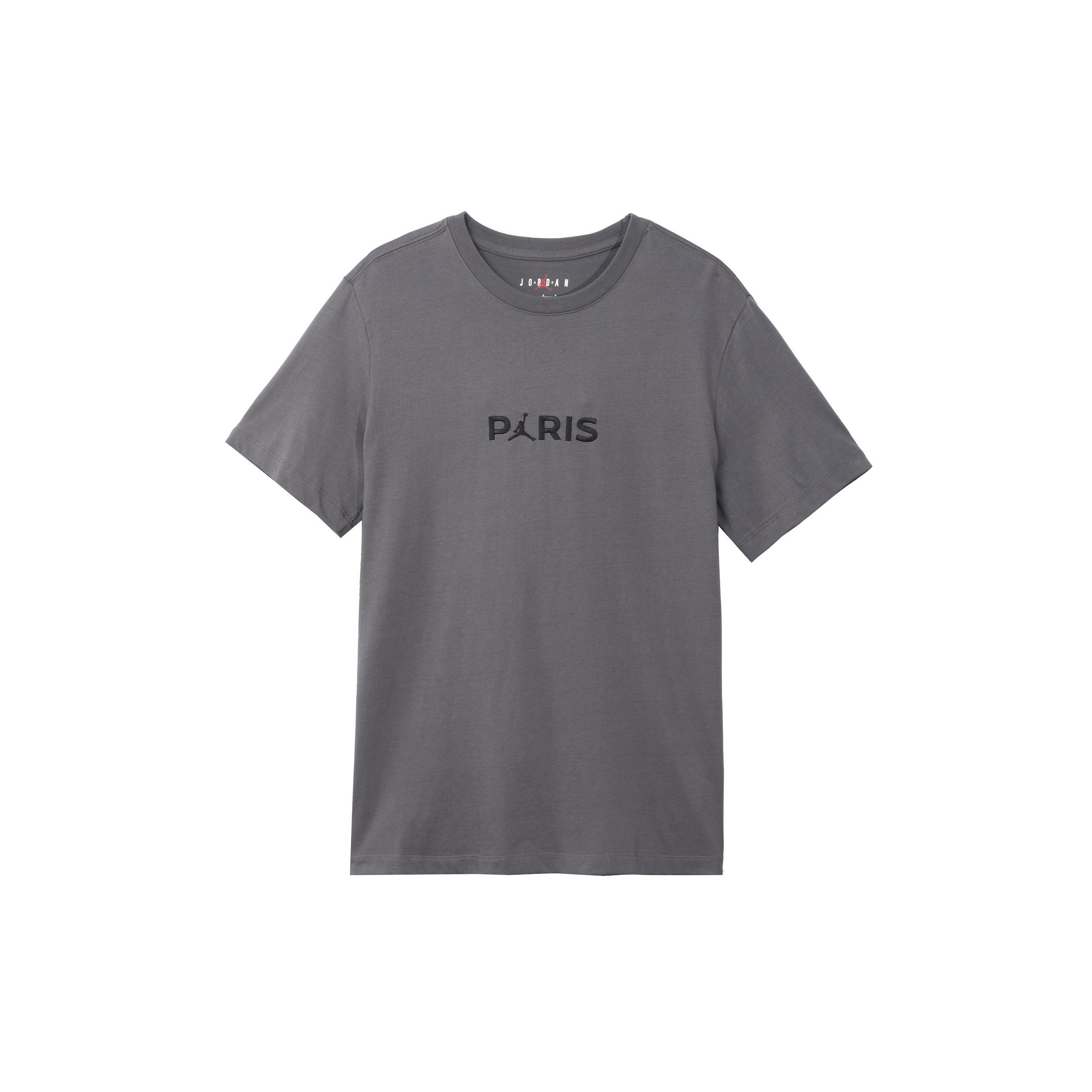 Air Jordan PSG Club T-Shirt Black Grey Men s DZ2941-068 S