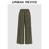 UR Women's Casual Workwear Drawstring Wide-leg Pants