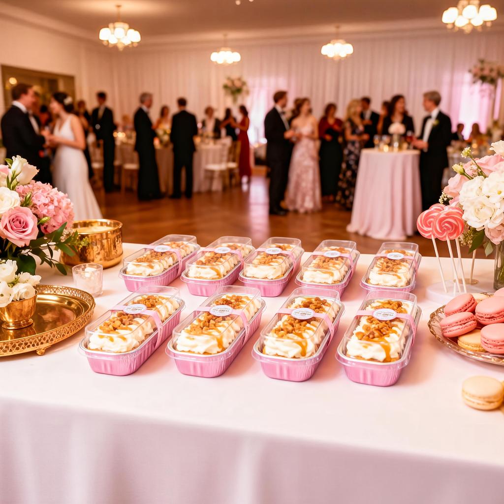 100Only Holds Mini Cake Baking Pans Spoon with Lid Rectangular Aluminum Foil Baking Pan Mini Cheesecake Box (6.8Ounce)