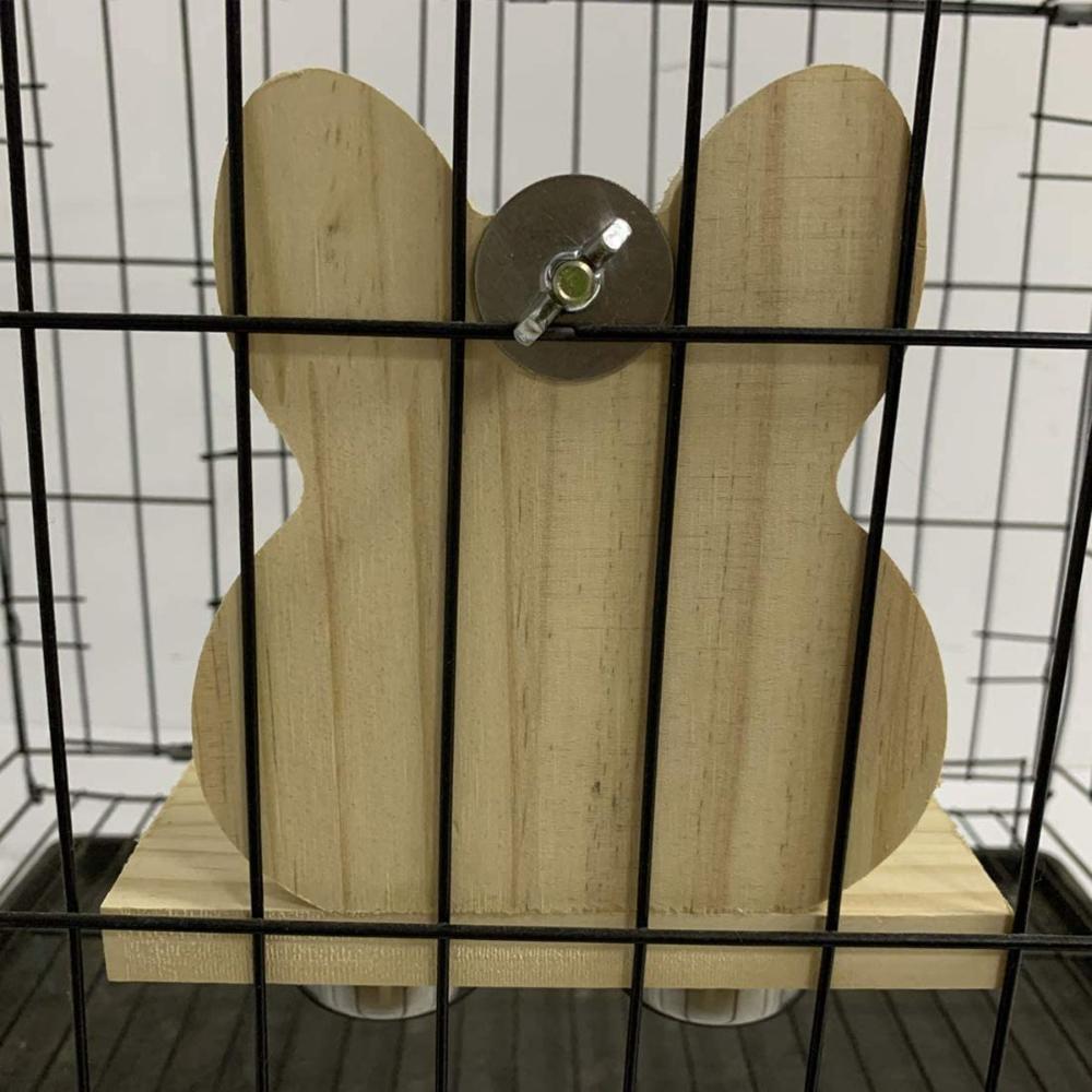 Cockatiels Water Bowl Stainless Steel Hanging Macaw Cage Perch Feeding Cups Parrot Mirror Bird Toy
