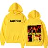 Rapper Eladio Carrión Corsa Album Tour Print Hoodie Men Women Fashion Sweatshirt Autumn Winter Loose Tops
