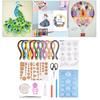 Origami Paper Set, Origami Tools and Materials Pack, Gradually Changing Color Origami Strips, Origami Tool Set 518