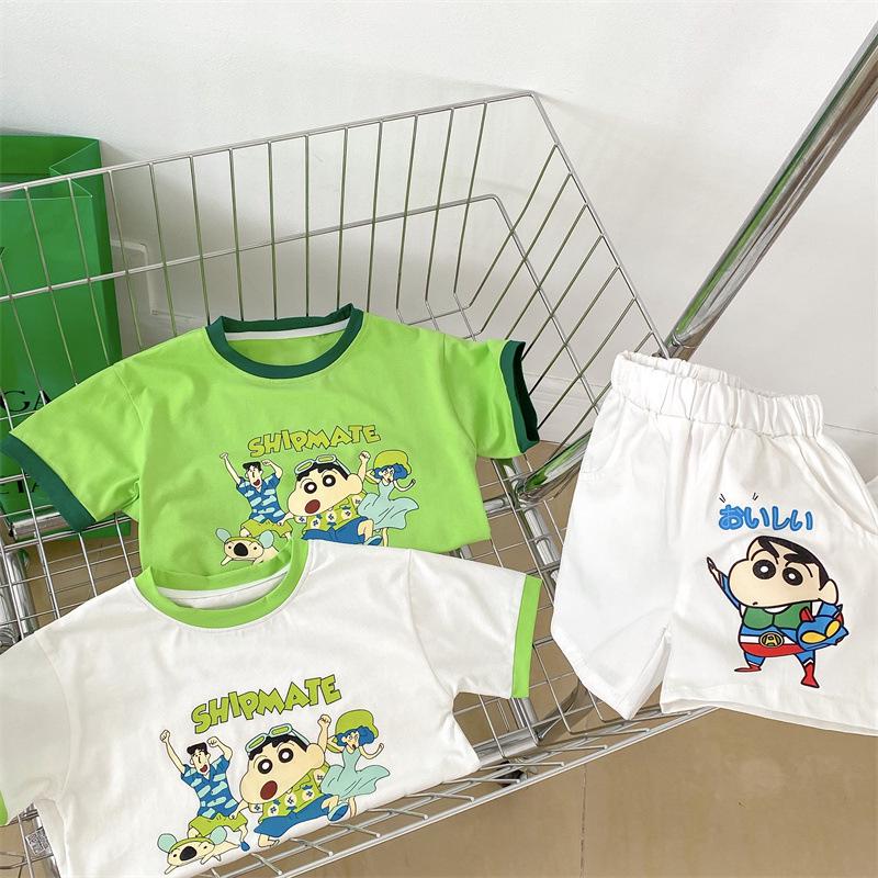 Zhili Summer Kids' Color Block Casual Wear: Comfortable, High-Quality, Printed Design for Children